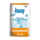 Knauf - Goldband (1st=25kg)gipspleister: Volledige zak moet in één keer verwerkt worden!
