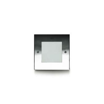 SIMES - Minizip LED carré 2W 3200K inox