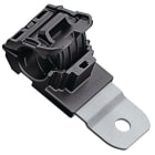 Hellermann Tyton - P-clip kliksluiting, Ø bundel 12,7-19,5 mm, M6, zwart, kort, 180°