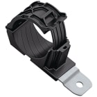 Hellermann Tyton - P-clip kliksluiting, Ø bundel 36,0-51,0mm, M8, zwart, kort, 180°