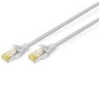 assmann - CAT 6A S-FTP câble patch, LSOH, Cu, AWG 26/7, longueur 0.25m, gris