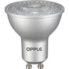 OPPLE - Lampe Led réflecteur EcoMax GU10 - 5,2W - 3000K - 36° - dimmable - argent