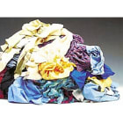 papier en vodden - Chiffons, coloré, minimum 70% Coton interlock, T-Sweatshirts, 25 kg