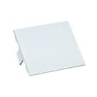 PANDUIT - 1/2-size blank insert. Reserves space for future upgrades.