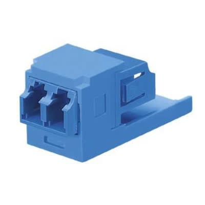 PANDUIT - Singlemode LC mini-com adaptor SR-SR, blauw