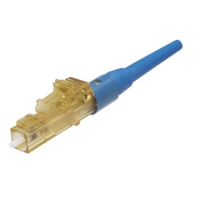 PANDUIT - LC OptiCam connector met ferrule in zirkonium, 9/125µm, Singlemode simplex, blau