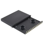 PANDUIT - Pre-loaded fibre drawer with 24 duplex SM OS1/OS2 (9um) LC adapters