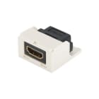 PANDUIT - Mini-Com HDMI 1.4 Type A Female/Female Cat 2 Coupler - Black