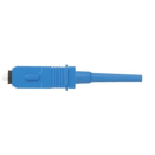 PANDUIT - SC2 OS2 900µm singlemode simplex fiber optic connector. Blue Boot (100 pack)