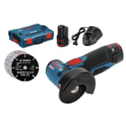 Bosch Professional - Meuleuse angulaire sans fil GWS 12V-76 2x 3,0Ah, chargeur AL 1130 CV