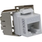 Excel Networking Solutions - CAT 6A UTP Low Profile Keystone Jack Toolless - White