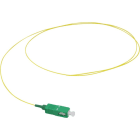 Excel Networking - Pigtail fibre OS2 9/125 SC/APC jaune - 1 m