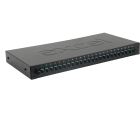 Excel Networking Solutions - 24 Way OM3 Fibre Panel - 24 LC DX 48 Fibre+ Pig Tail & Cassette - Aqua