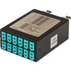 Excel Networking - Cassette fibre optique MTP haute densité OM3 12 duplex LC (24 brins)