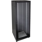 Excel Networking Solutions - Environ CR800 42U Rack 800x1000mm Glass (F) Steel (R) B/Panels F/Mgmt Black