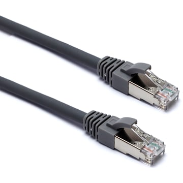 Excel Networking Solutions - CAT 6A Patch cord F/FTP Shielded LS0H Blade Booted 0.5m - Grey  10STUKS