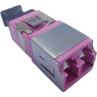 Excel Networking Solutions - ENBEAM LC DX SHUTTERED ADAPTOR VIOLET fo
