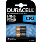 DURACELL - Pile Ultra Lithium - 3V - CR2 / DRCR2 / EL1CR2 / CR15H270 - blister 2 pcs.