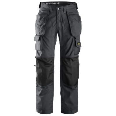 Pantalon pour poseur de sols avec poches holster Rip-Stop, gris acier ...