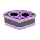 HAUFF - Segment violet pour 2 câbles diameter 20 - 31 mm