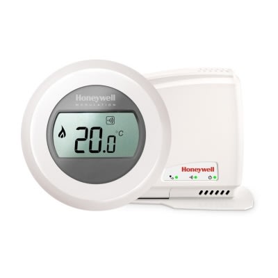 Thermostat d'ambiance électronique sans fil - honeywell 
