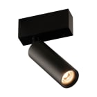 FANTASIA - Lopal spot - 1x 4W AC COB LED - 2700K - 1x 360lm - dimbaar - zwart
