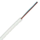DIVERS TELECOM - Miniflex Low Smoke 2 fibers(Blue/Red) cable, 3mm white tube - 10-1329-TN