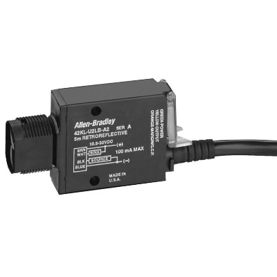 ALLEN BRADLEY - Fotocel MiniSight, Transmitted Beam, 30m, 10.8-30V DC, 4-pin DC Micro QD