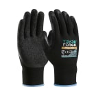 Tradeforce - Handschoenen Force Grip 13G, zwart latex/nylon, EN388-2016:2131X, naadloos, 9/L