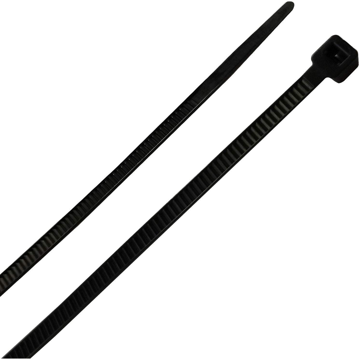 Tradeforce - Kabelbinder standaard UV-bestendig, 300x3,6mm, zwart, binnen/buiten