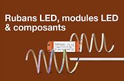 Blok-Rubans LED, modules LED & composants