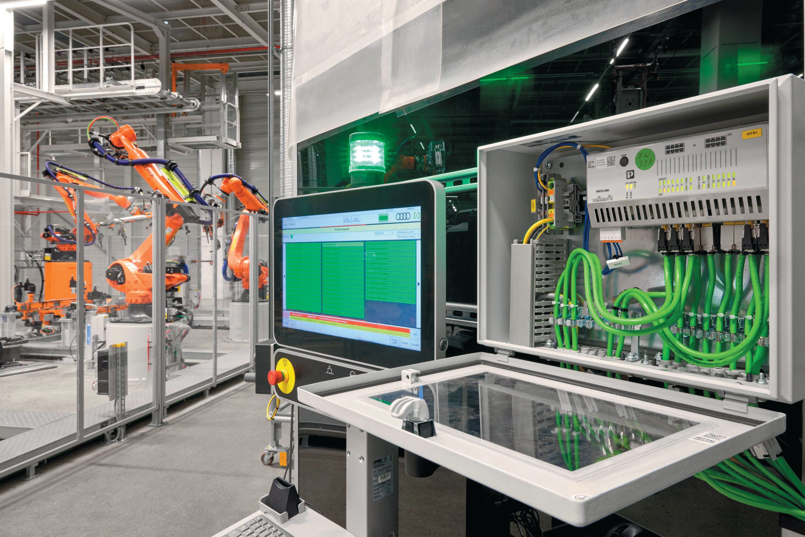 Audi heeft een 360°-beschermingsconcept gerealiseerd in de planningsfase
