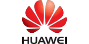 rood en zwart logo Huawei