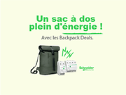 un sac a dos avec plein d'energie