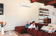 Foto airco as heating