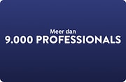 Meer dan 9000 professionals