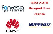 logo's Fantasia, Honeywell, huawei, huppertz
