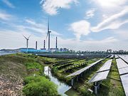 industrie en zonnepanelen