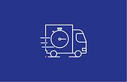 Express delivery icon